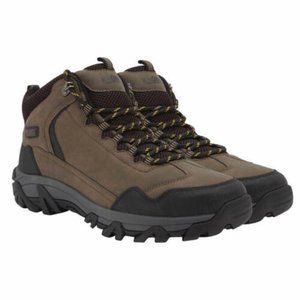 NEW Khombu Mens Oliver Boots Brown MEMORY FOAM NIB